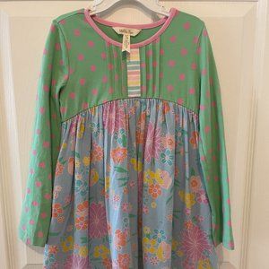 Matilda Jane polkadot dress with florals size 6